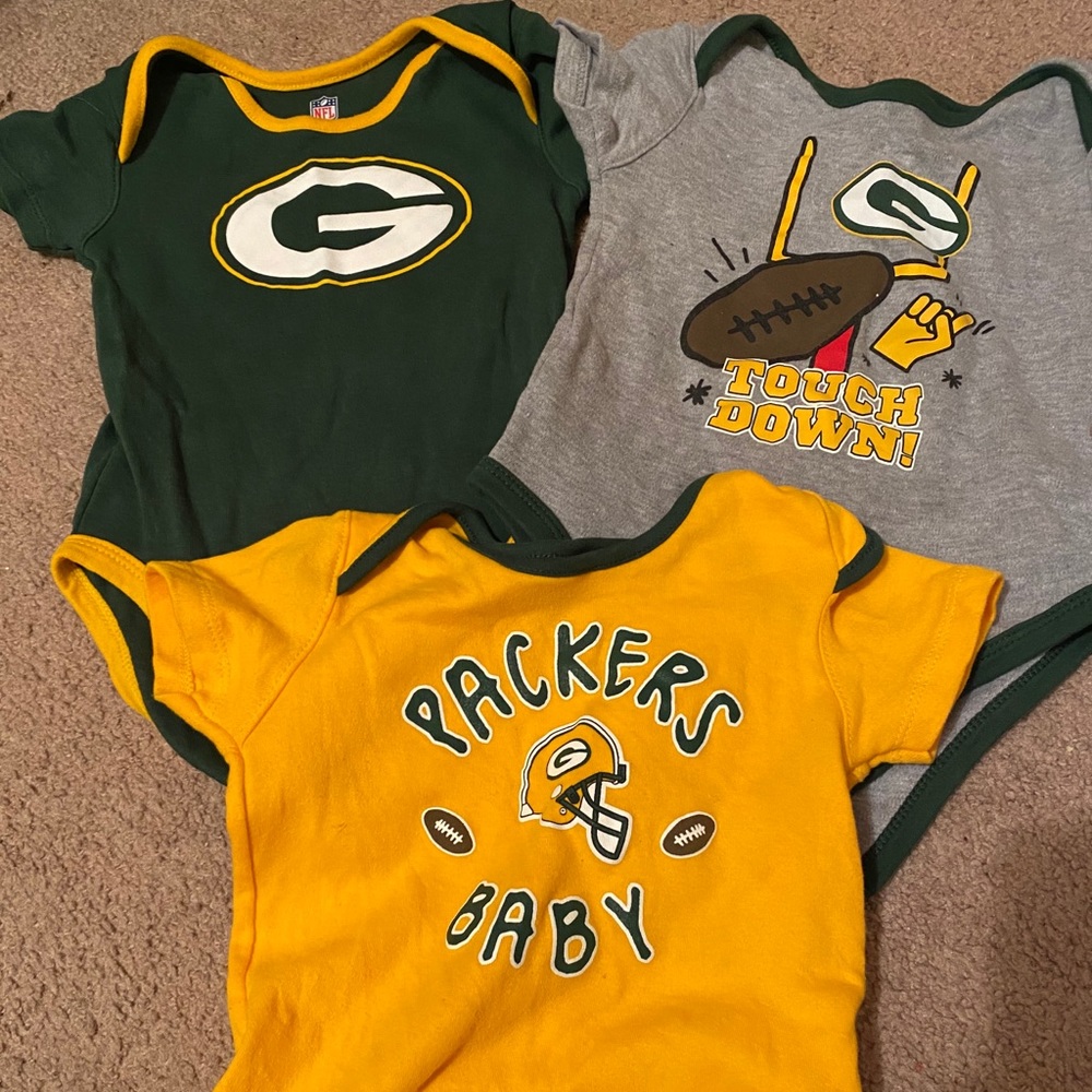 Packer 24 month onesies from Scheels